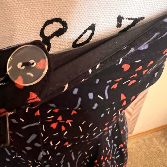 BCB Generation Strapless Black Pleated Cosmopolitan Mini Fit Flare‎ Women Size 8 - Picture 7 of 9